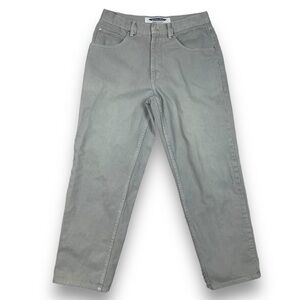 Vintage Anchor Blue Baggy Jeans 32x30 (Tag 34x32) Gray Denim Skate 90s Y2K *FLAW